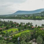 Resort & Potential land for sale in Kampot River Bank - Kampot riverside