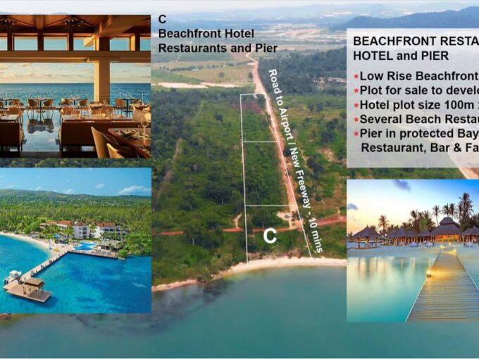 Beachfront land for sale Ream - SihanoukVille