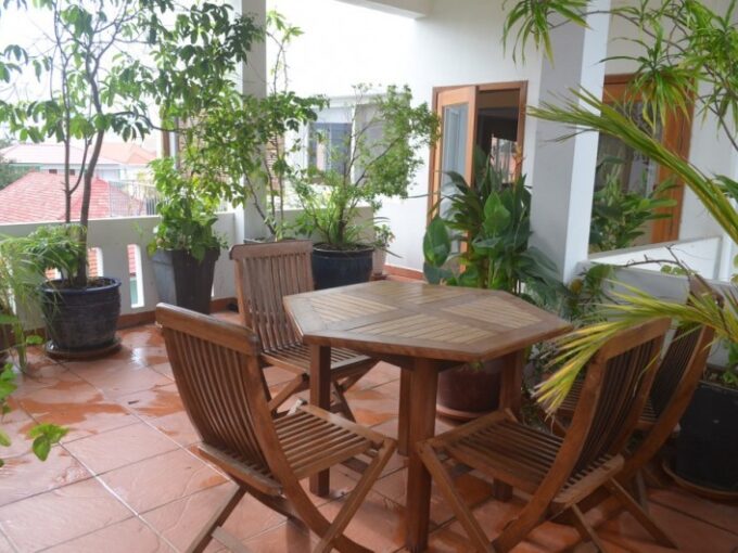 3 Bedrooms Service Apartment For Rent In Tonlebasak