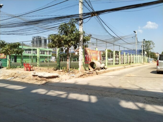 Corner Land for Sale in Sen Sork near AEON Mall 2