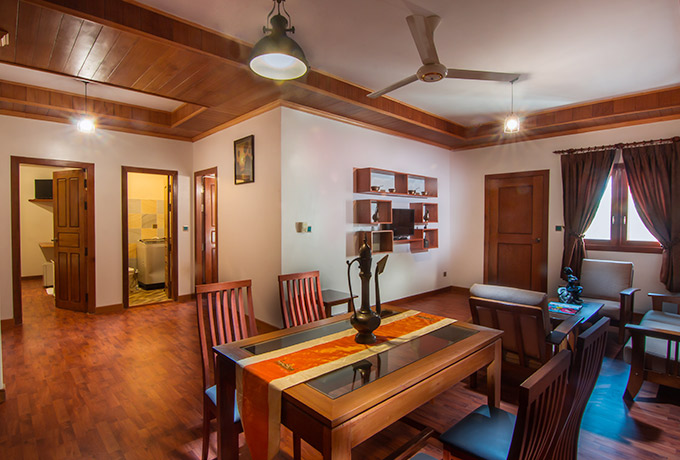 Family Suite apartment for rent in Siem Reap