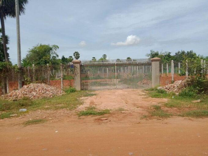 Land Good for Build Villa for Sale in Krong Siem Reap