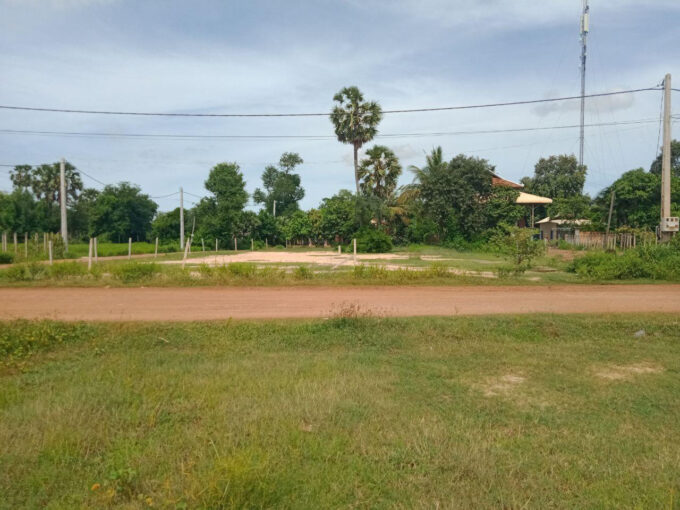 Nice Corner Land for Sale in Krong Siem Reap