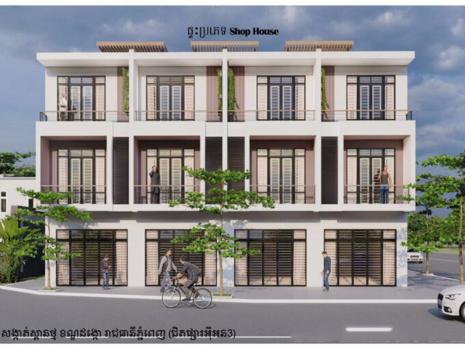 Shophouse for Sale with Very Nice Location in Khan Dangkor