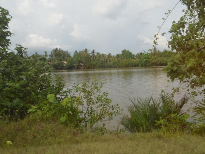 land near lake for sale in Kampot