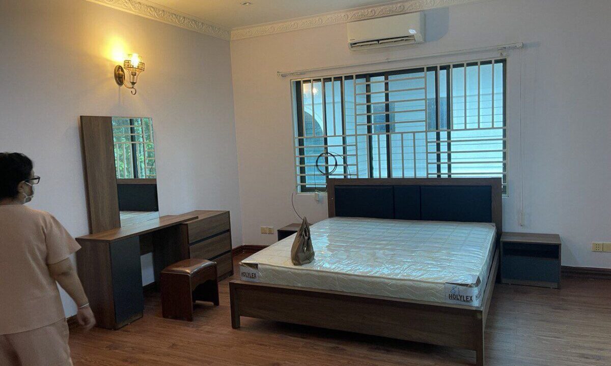 4 Bedroom Villa for rent in Tonle Bassac, Borey Chamkarmon Phnom Penh Bed