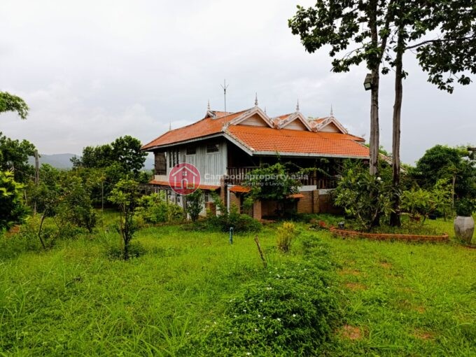 Luxury Wooden House For Sale in Kep