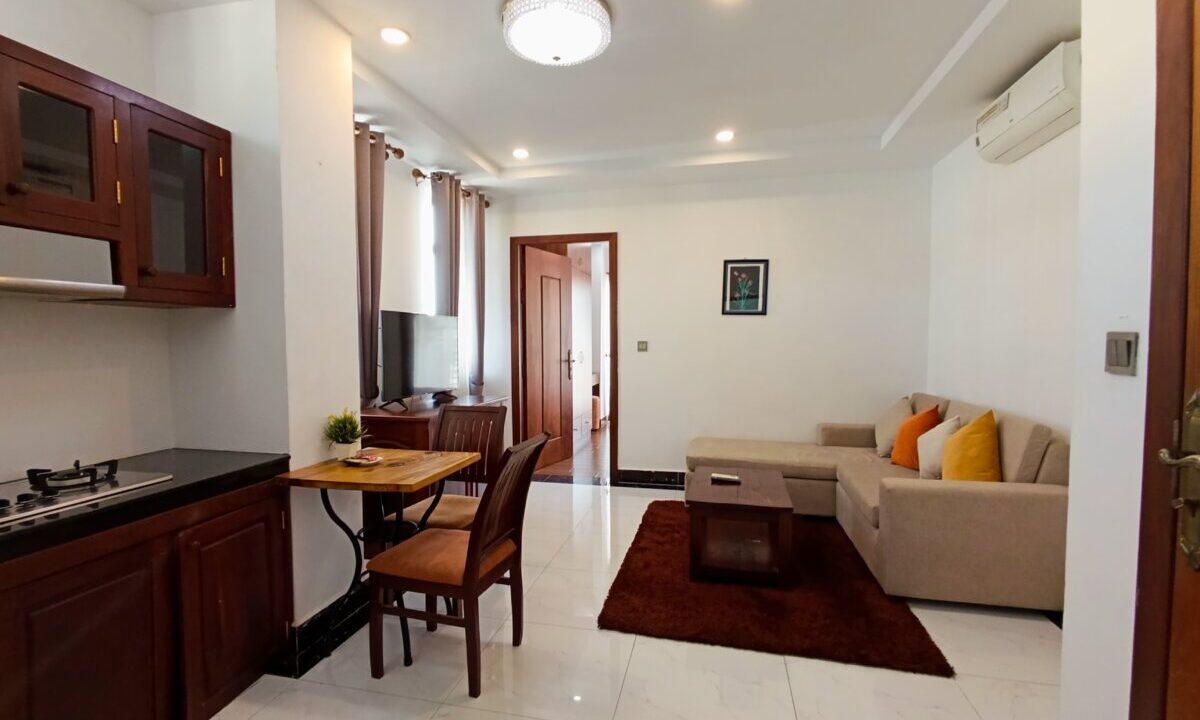 21Units Apartment Building for Lease in Toul Tom Pong (Russian Market) - Spacious & Modern Guest Area