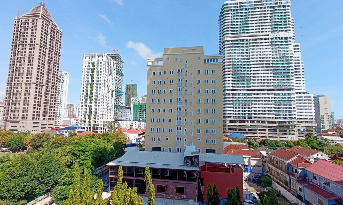 Perfect Investment Furnished 29 Units in BKK1 Phnom Penh View from Rooftop