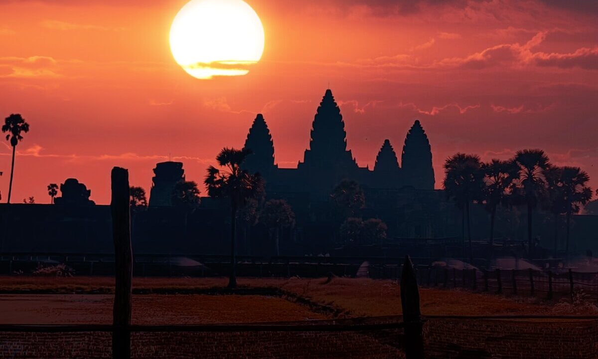 Angkor Wat Temple Sunset